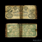 Argentina. Banco Nacional. 50 Centavos Fuertes 1873. Ps647