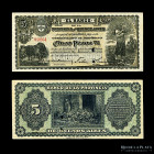 Argentina. Buenos Aires. 5 Pesos 1891. Certificado Deposito. PS575b