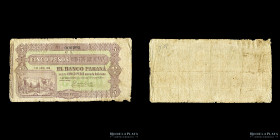Argentina. Entre Rios. 5 Pesos Boliviano 1868. Ps1817