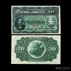 Argentina. Caja Conversion. 20 Centavos 1893. P211b
