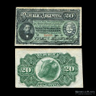 Argentina. Caja Conversion. 20 Centavos 1894. P211b