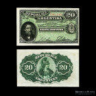 Argentina. Caja Conversion. 20 Centavos 1895. P229a