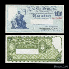 Argentina. Caja Conversion. 10 Pesos 1933. P245c