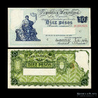 Argentina. Caja Conversion. 10 Pesos 1935. P245c