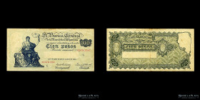 Argentina. 100 Pesos 1937. P255