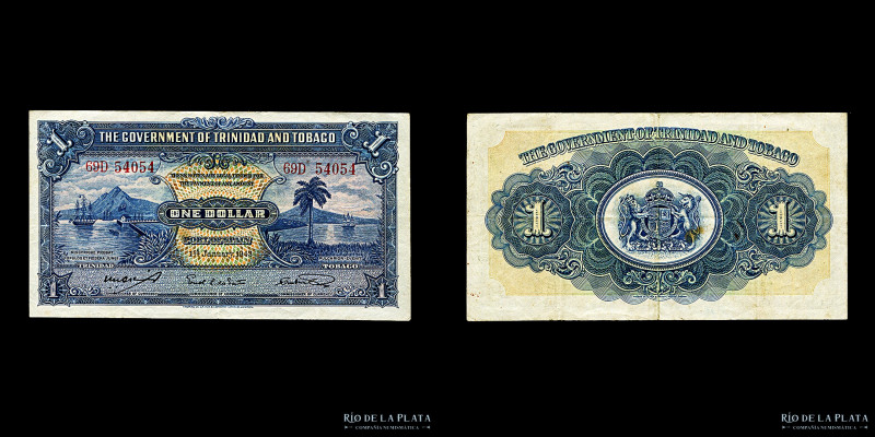 Trinidad y Tobago. 1 Dollar 1943. P5c (F+)

Estimate: USD 15-30