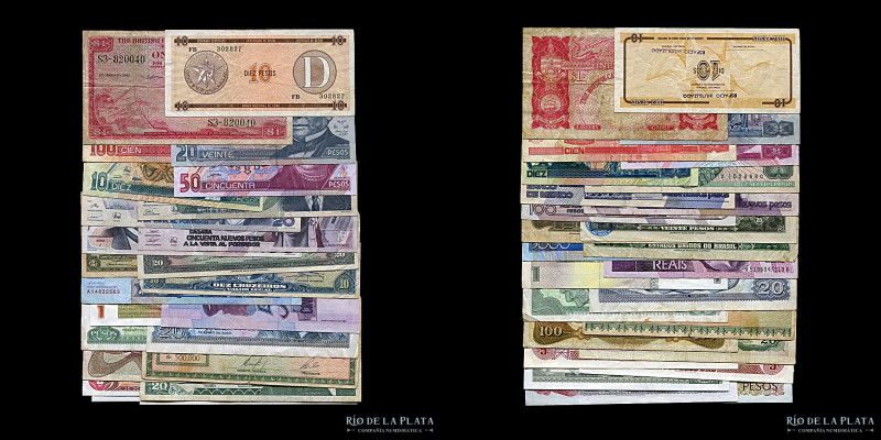 America. Lote x 27 billetes, a clasificar (F-UNC)

Estimate: USD 25-50