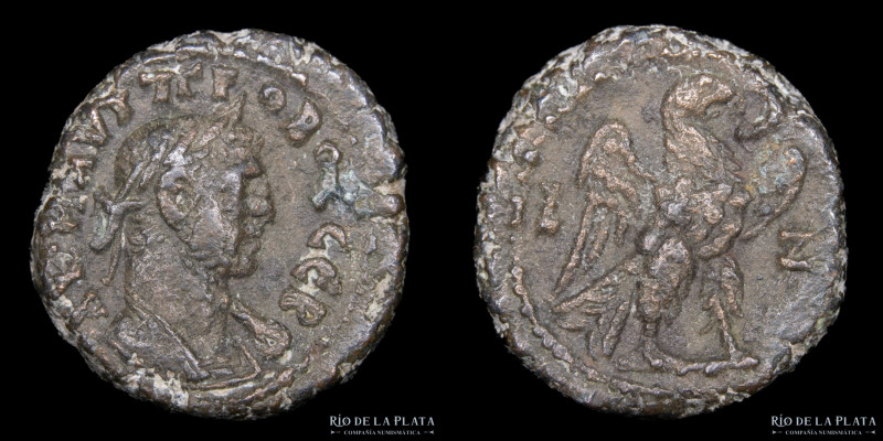 Roma Provincial, Alejandría (Egipto) Probo 276-282DC. Tetradracma de potín (año ...