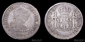 Mexico. Carlos III. 1 Real 1785 FM. KM78.2