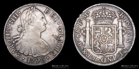 Mexico. Carlos IV. 8 Reales 1796 FM. KM109