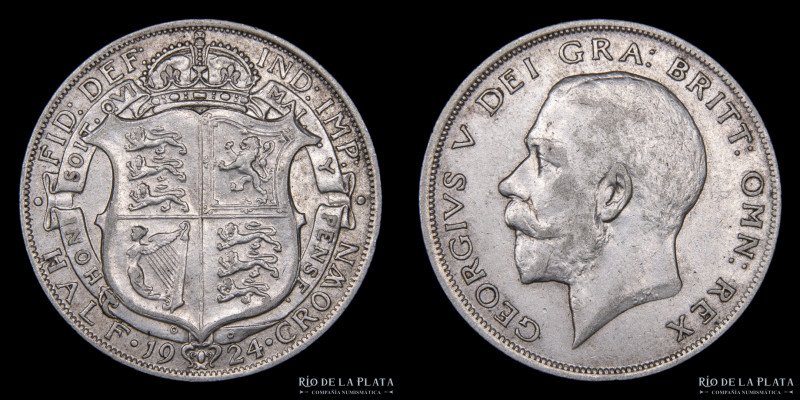 Gran Bretaña. Jorge V. Half Crown 1924. AG.500; 32.0mm; 14.09g. KM835 (XF)

Es...