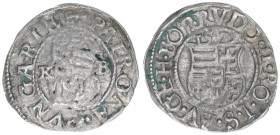 Rudolph II. 1576-1608
Denar, 1579 KB. Kremnitz
0,46g
vz