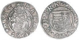 Rudolph II. 1576-1608
Denar, 1583 KB. Kremnitz
0,55g
ss/vz