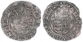 Matthias 1608-1619
Denar, 1612 KB. Kremnitz
0,48g
ss