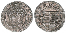 Matthias 1608-1619
Denar, 1615 KB. Kremnitz
0,70g
vz