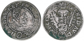 Ferdinand II. 1619-1637
3 Kreuzer, 1624. 1,63g
ss-