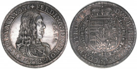 Erzherzog Ferdinand Carl 1646-1662
Taler, 1654. Hall
28,88g
MT1654
vz+