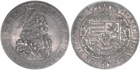 Leopold I. 1657-1704
Taler, 1694. Hall
28,15g
MT 752
vz/stfr