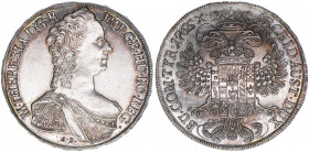 Maria Theresia 1740-1780
Taler, 1765 AS. Hall
28,05g
MT 966
vz/stfr
