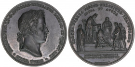 Ferdinand I. 1835-1848
Bronzemedaille, 1838. auf die Krönung in Mailand - von L.Manfredini
Wien
62,45g
Hauser 34
vz/stfr