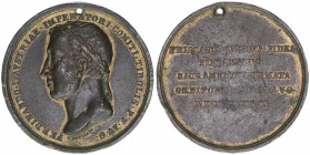 Kaiser Ferdinand I. 1835-1848
AE Medaille, 1838. 35mm
21,45g
gelocht
ss-