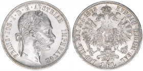 Franz Joseph I. 1848-1916
1 Gulden, 1878. Wien
12,39g
ANK 31
stfr