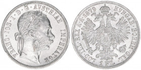 Franz Joseph I. 1848-1916
1 Gulden, 1879. Wien
12,28g
ANK 31
stfr