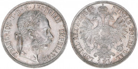 Franz Joseph I. 1848-1916
1 Gulden, 1888. Wien
12,29g
ANK 31
stfr