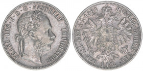 Franz Joseph I. 1848-1916
1 Gulden, 1891. Wien
12,00g
ANK 31
vz