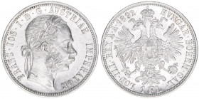 Franz Joseph I. 1848-1916
1 Gulden, 1892. Wien
12,36g
ANK 31
vz/stfr