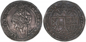 Johann Jakob Khuen von Belasi 1560-1586
Erzbistum Salzburg. 1/2 Taler, 1565. sehr selten
Salzburg
14,00g
Zöttl 656, Probszt 551
vz+