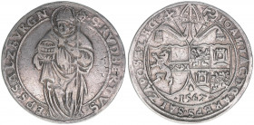 Johann Jakob Khuen von Belasi 1560-1586
Erzbistum Salzburg. 1/2 Taler, 1567. sehr selten
Salzburg
14,03g
Zöttl 658, Probszt 554
vz-