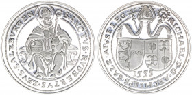 Michael von Kuenburg 1554-1560
Salzburg. Guldiner, 1555 NP 1973. moderne Nachprägung der SKWB AG925
Salzburg
34,45g
offene PP