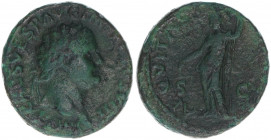 Titus 79-81
Römisches Reich - Kaiserzeit. As. AEQVITAS AVGVSTI SC
Rom
10,41g
Kampmann 22.38
s/ss