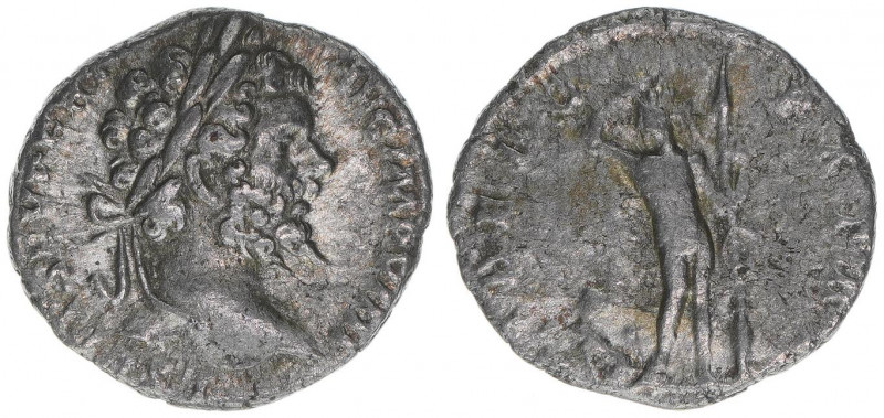 Septimius Severus 193-211
Römisches Reich - Kaiserzeit. Denar. LIBERO PATRI - Ba...