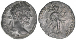 Septimius Severus 193-211
Römisches Reich - Kaiserzeit. Denar. P M TR P III COS II P P
Rom
3,00g
Kampmann 49.131.3
s/ss