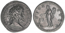 Septimius Severus 193-211
Römisches Reich - Kaiserzeit. Denar. MONETA AVGG
Rom
2,82g
RIC 135
ss/vz