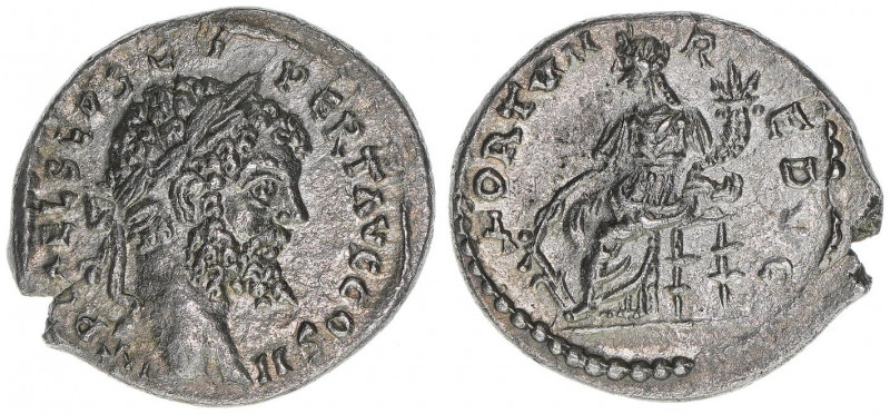 Septimius Severus 193-211
Römisches Reich - Kaiserzeit. Denar. FORTVN REDVC
Rom
...