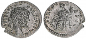 Septimius Severus 193-211
Römisches Reich - Kaiserzeit. Denar. FORTVN REDVC
Rom
2,00g
RIC 78
ss/vz