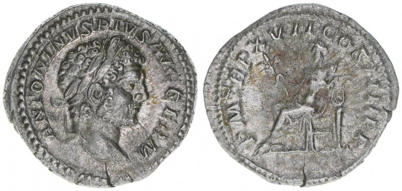 Caracalla 198-217
Römisches Reich - Kaiserzeit. Denar. P M TR P XVII COS IIII P ...