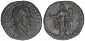 Macrinus 217-218
Römisches Reich - Kaiserzeit. AE 27mm. Nicopolis ad Istrum
Moesia Inferior
12,32g
ss