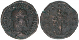 Maximinus I. Thrax 235-238
Römisches Reich - Kaiserzeit. Sesterz. LIBERALITAS AVG S-C
24,93g
RIC 48
ss-