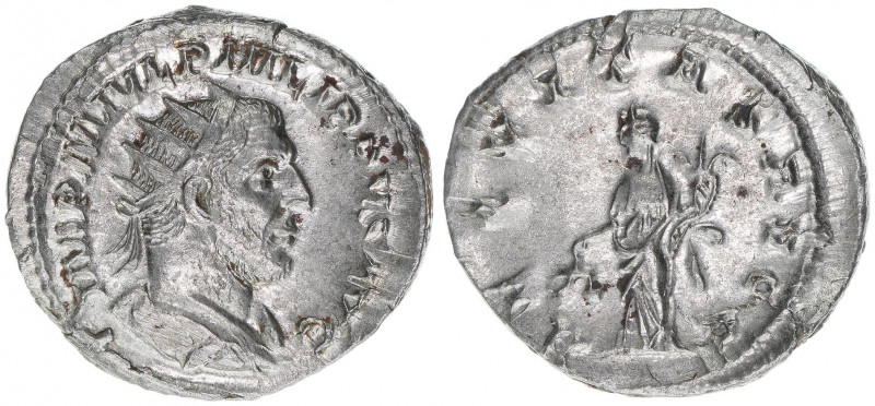 Philippus I. Arabs 244-249
Römisches Reich - Kaiserzeit. Antoninian. AEQVITAS AV...