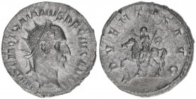 Traianus Decius 249-251
Römisches Reich - Kaiserzeit. Antoninian. ADVENTVS AVG
Rom
4,97g
Kampmann 79.2
ss/vz