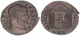 Maxentius 307-312
Römisches Reich - Kaiserzeit. Follis. CONSERV VRB SVAE
6,96g
Kampmann 129.17
ss