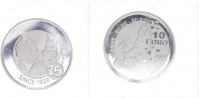 10 Euro, 2004
Belgien. 75 Jahre TIN TIN. 19,88g
PP