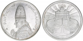 Papst Paul VI.
Italien Kirchenstaat. Medaille, ohne Jahr. 16g
vz
