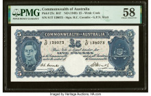 Australia Commonwealth Bank of Australia 5 Pounds ND (1949) Pick 27c R47 PMG Choice About Unc 58. 

HID09801242017

© 2022 Heritage Auctions | All Rig...