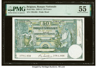 Belgium Banque Nationale de Belgique 50 Francs 9.9.1913 Pick 68a PMG About Uncirculated 55. 

HID09801242017

© 2022 Heritage Auctions | All Rights Re...