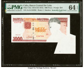 Butterfly Fold Error Cuba Banco Central de Cuba 1000 Pesos 2010 (ND 2016) Pick 132a PMG Choice Uncirculated 64 EPQ. 

HID09801242017

© 2022 Heritage ...